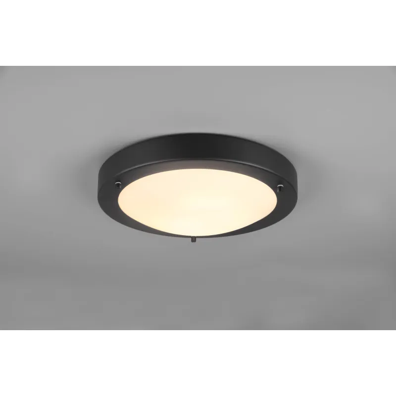 Plafonnier Intérieur Métal noir mat 230V.