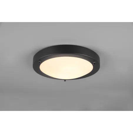 Plafonnier Intérieur Métal noir mat 230V.