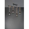 Plafonnier Intérieur Métal noir mat 230V.