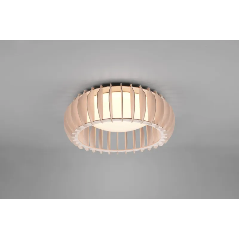 Plafonnier Intérieur Plastique Blanc 230V. LED 3000K 2200lm.