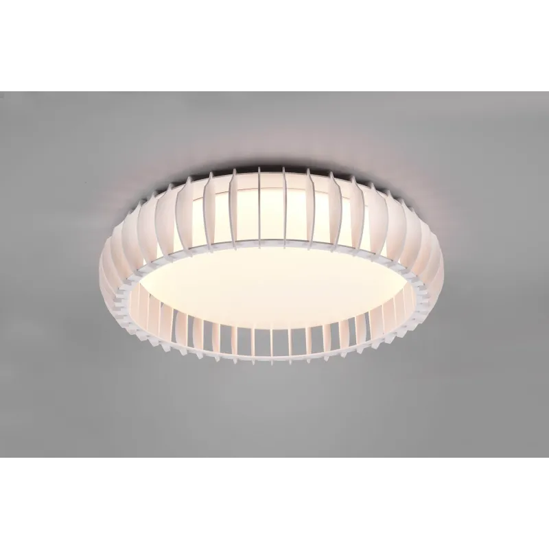 Plafonnier Intérieur Plastique Blanc 230V. LED 3000 - 6500K 4400lm.