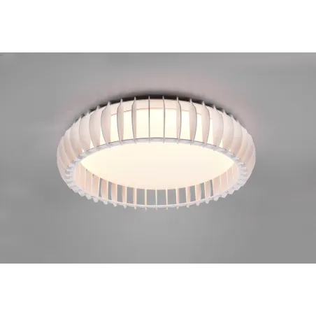Plafonnier Intérieur Plastique Blanc 230V. LED 3000 - 6500K 4400lm.