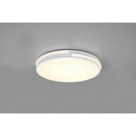 Plafonnier Intérieur Métal Blanc mat 230V. LED 2700 - 6500K 2700lm.