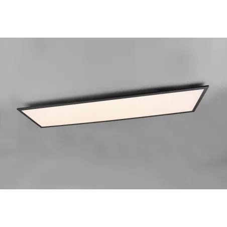 Plafonnier Intérieur Métal noir mat 230V. LED 3000K 4200lm.