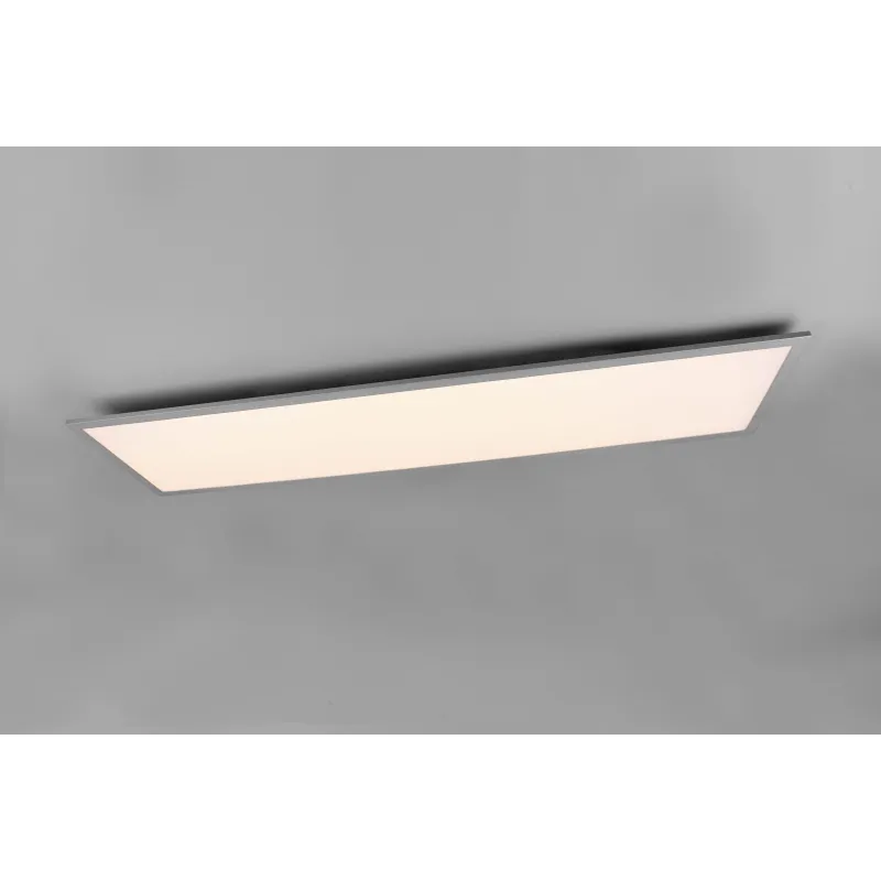 Plafonnier Intérieur Métal titane 230V. LED 3000K 4200lm.