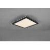 Plafonnier Intérieur Métal noir mat 230V. LED 3000K 1600lm.