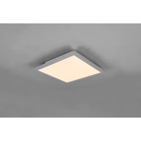 Plafonnier Intérieur Métal titane 230V. LED 3000K 1600lm.