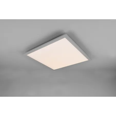 Plafonnier Intérieur Métal titane 230V. LED 3000K 2300lm.