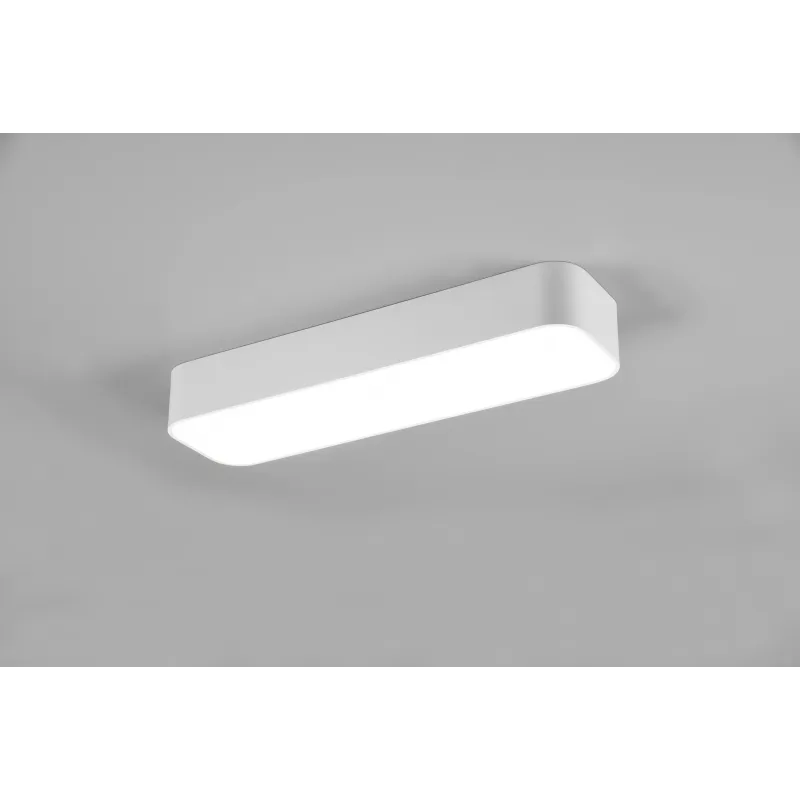 Plafonnier Intérieur Métal Blanc mat 230V. LED 2700 - 6500K 2300lm.