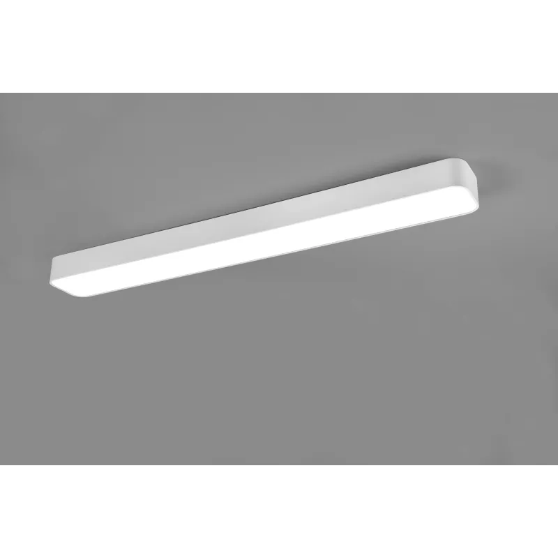 Plafonnier Intérieur Métal Blanc mat 230V. LED 2700 - 6500K 3800lm.