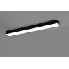 Plafonnier Intérieur Métal noir mat 230V. LED 2700 - 6500K 3800lm.