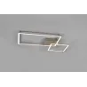 Plafonnier Intérieur Métal Nickel mat 230V. LED 3000K 3000lm.
