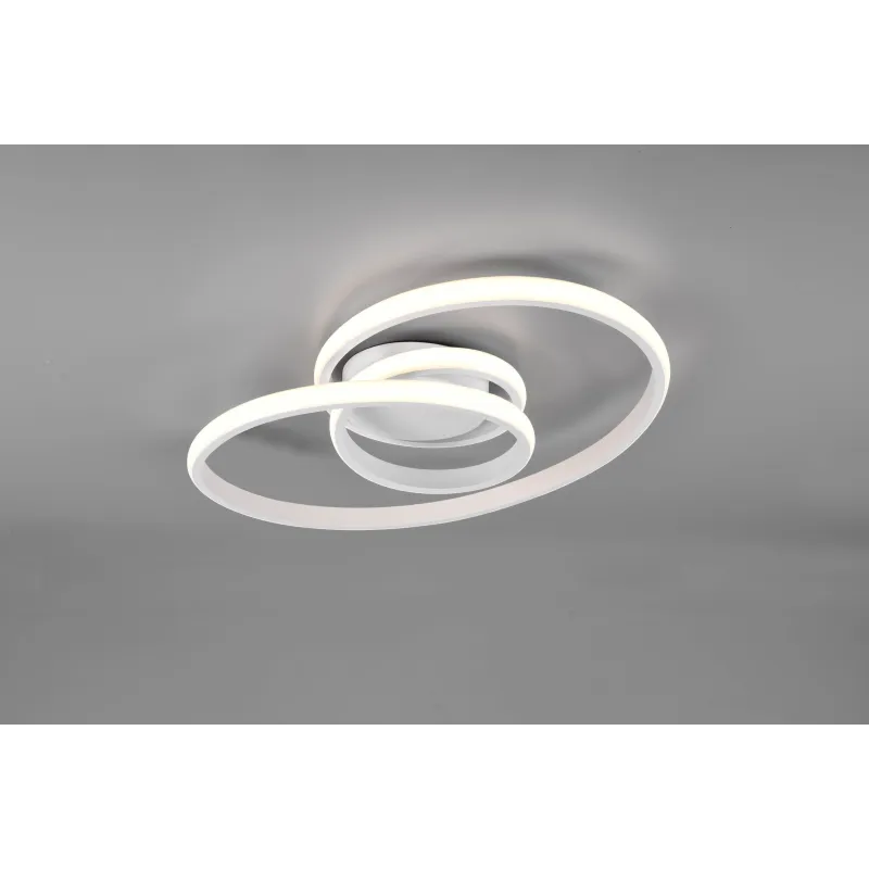 Plafonnier Intérieur Métal Blanc mat 230V. LED 4000K 2150lm.