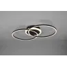 Plafonnier Intérieur Métal noir mat 230V. LED 3000K 3350lm.