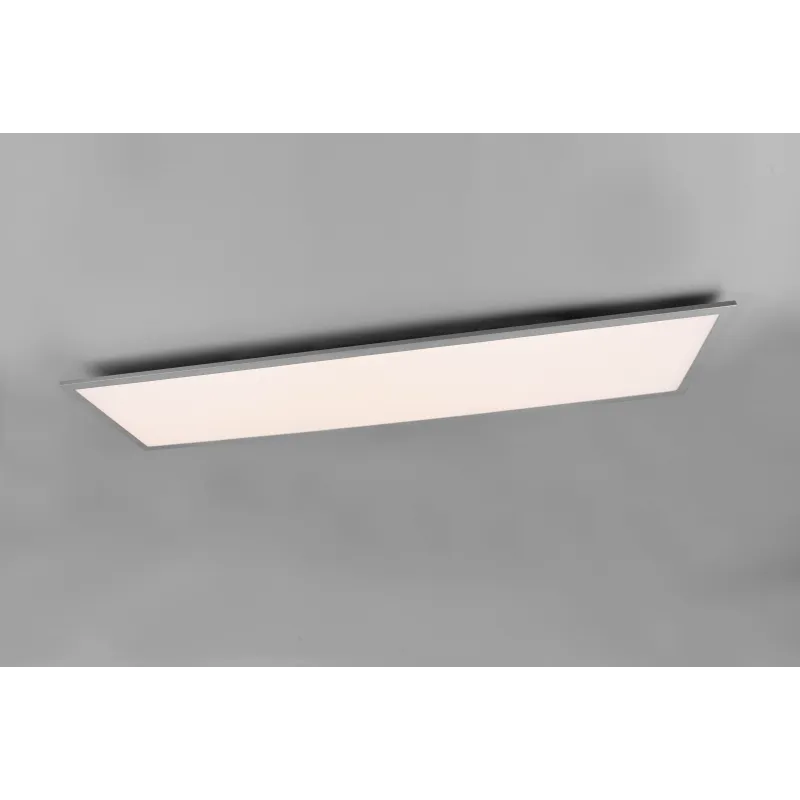 Plafonnier Intérieur Métal titane 230V. LED 2700 - 6500K 4200lm.