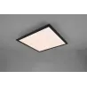 Plafonnier Intérieur Métal noir mat 230V. LED 2700 - 6500K 2300lm.