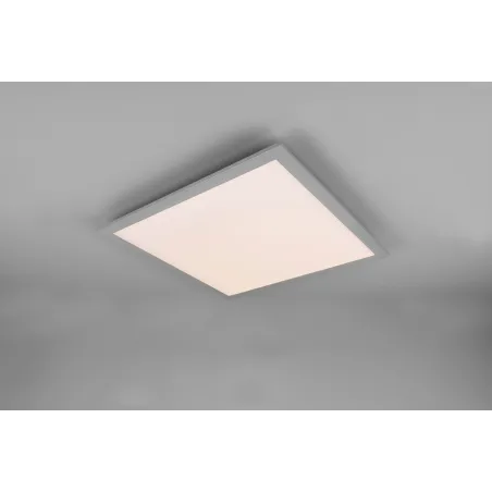 Plafonnier Intérieur Métal titane 230V. LED 2700 - 6500K 2300lm.