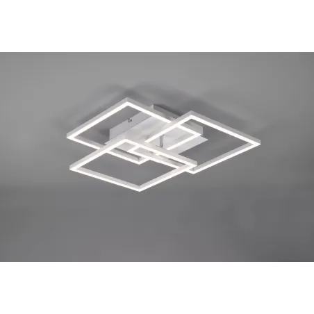 Plafonnier Intérieur Métal Blanc mat 230V. LED 2700 - 6000K 3200lm.