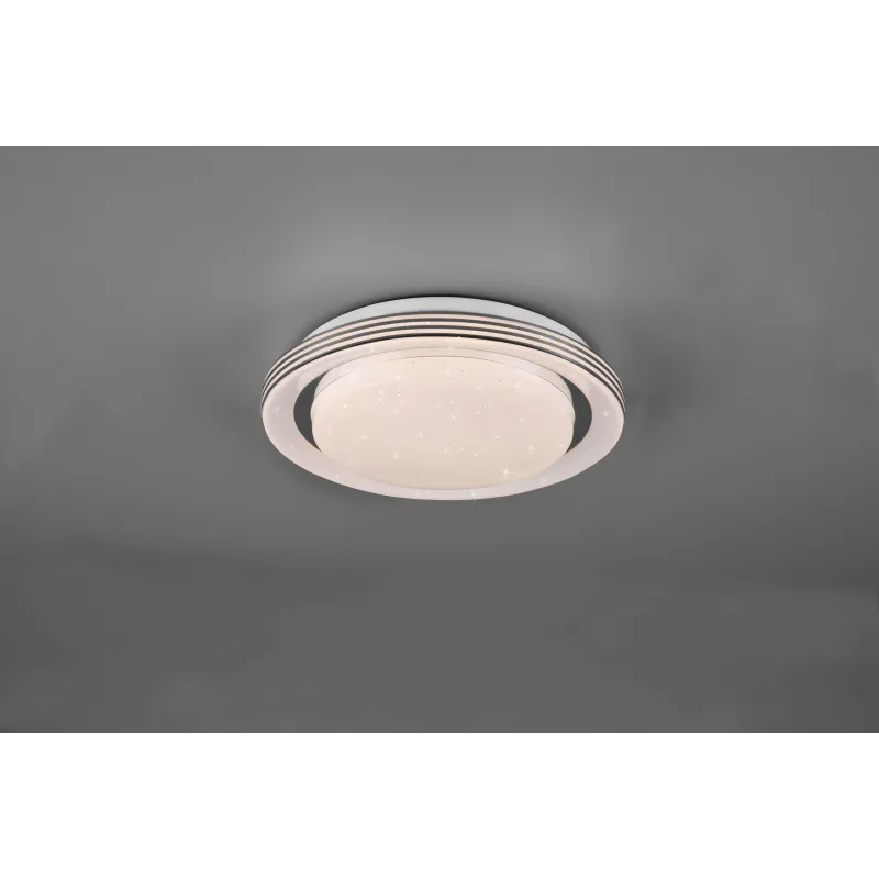 Plafonnier Intérieur Plastique Blanc 230V. LED 3000 - 6000K 1080lm.