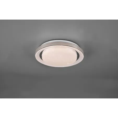 Plafonnier Intérieur Plastique Blanc 230V. LED 3000 - 6000K 1080lm.