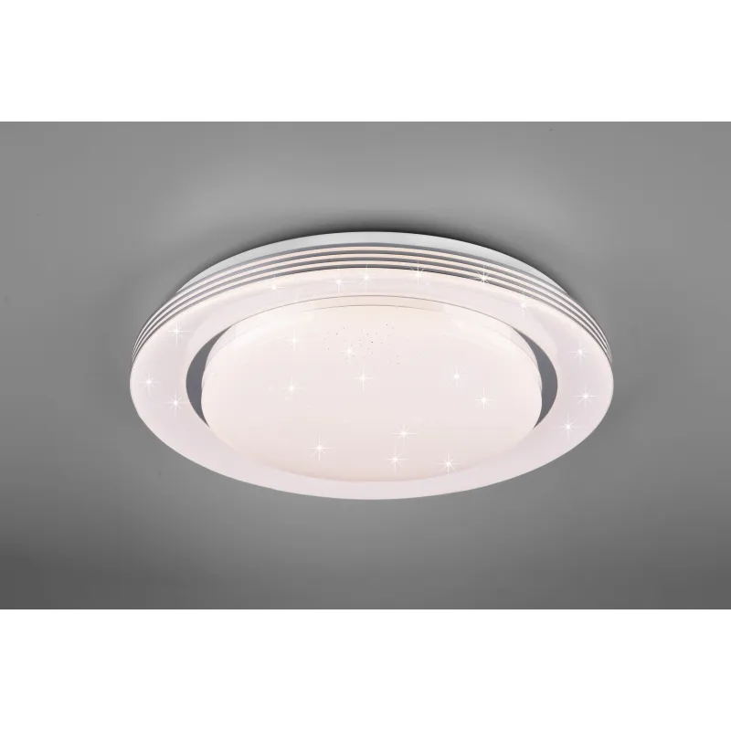 Plafonnier Intérieur Plastique Blanc 230V. LED 3000 - 6000K 3700lm.