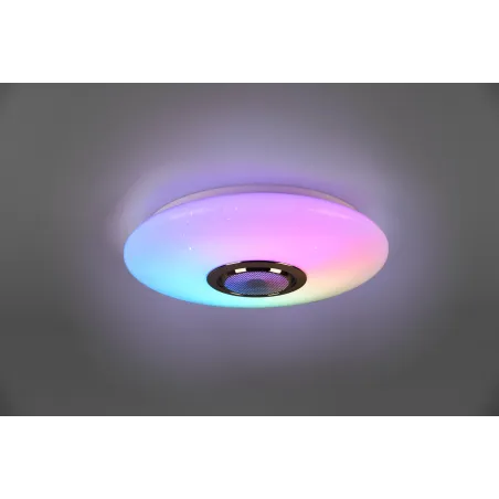 Plafonnier Intérieur Plastique Blanc 230V. LED 3000 - 6000K 1700lm.