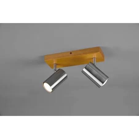 Spot Intérieur Métal Nickel mat 230V.