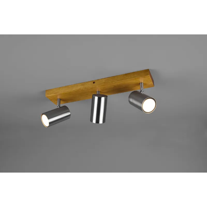 Spot Intérieur Métal Nickel mat 230V.