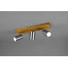 Spot Intérieur Métal Nickel mat 230V.