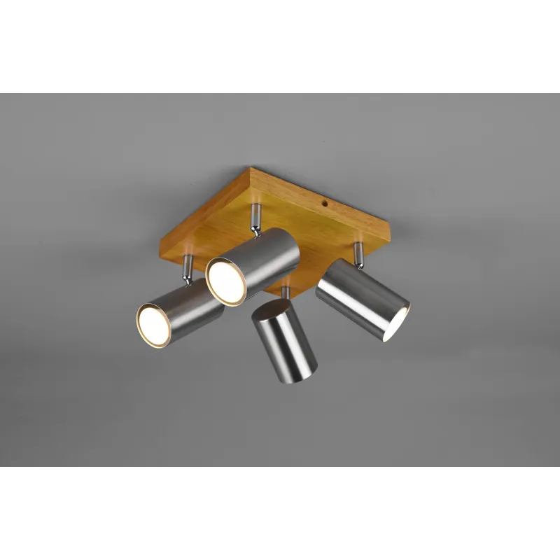 Spot Intérieur Métal Nickel mat 230V.