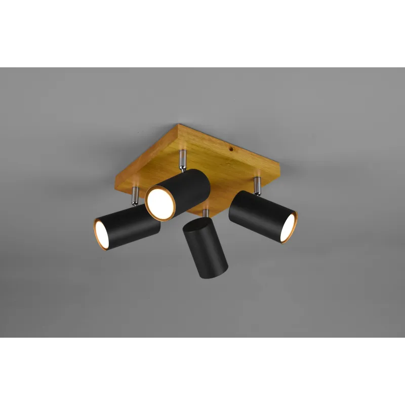 Spot Intérieur Métal noir mat 230V.