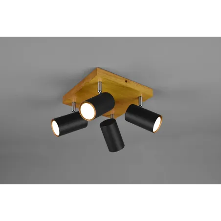 Spot Intérieur Métal noir mat 230V.