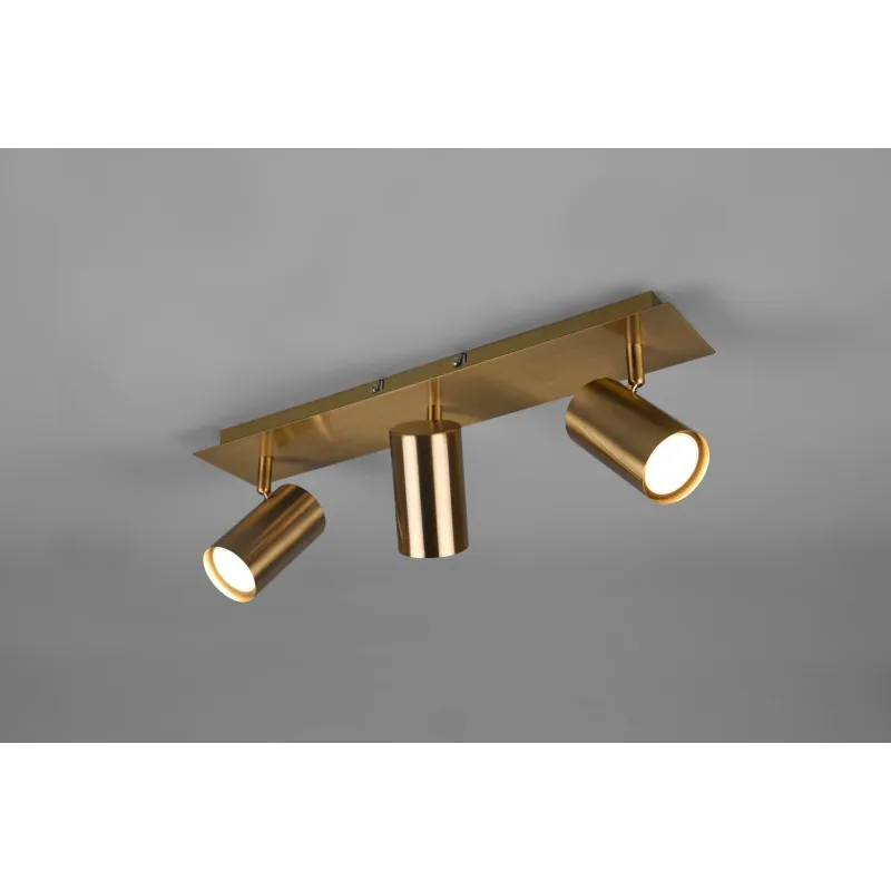 Spot Intérieur Métal laiton fumé 230V.