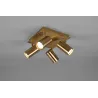 Spot Intérieur Métal laiton fumé 230V.