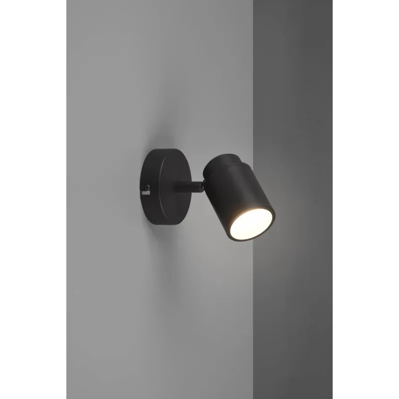 Spot Intérieur Métal noir mat 230V.