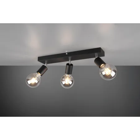Spot Intérieur Métal noir mat 230V.