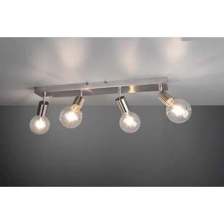 Spot Intérieur Métal Nickel mat 230V.