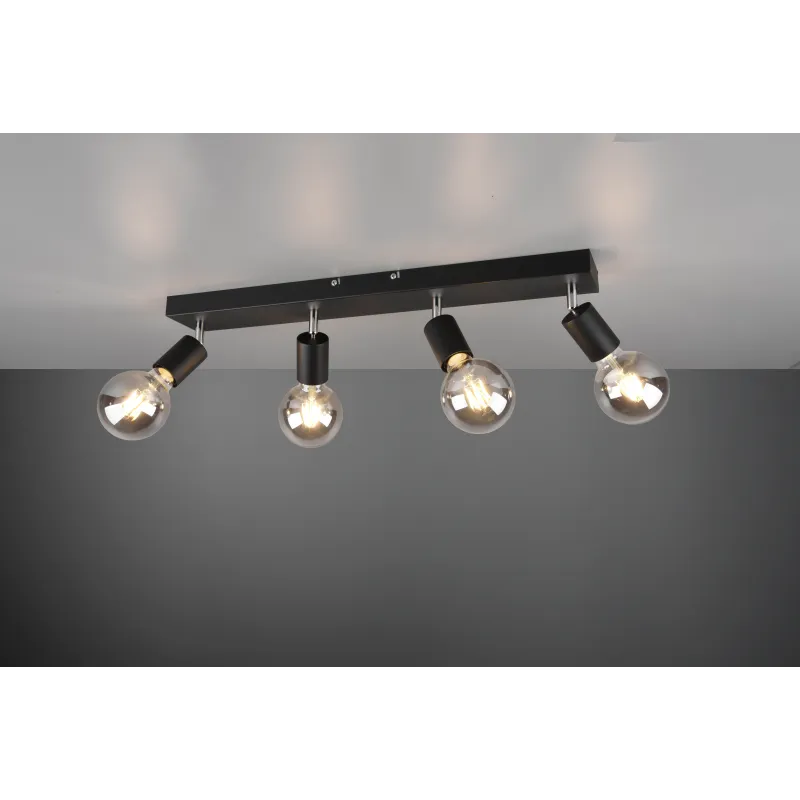 Spot Intérieur Métal noir mat 230V.