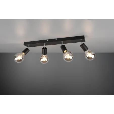 Spot Intérieur Métal noir mat 230V.