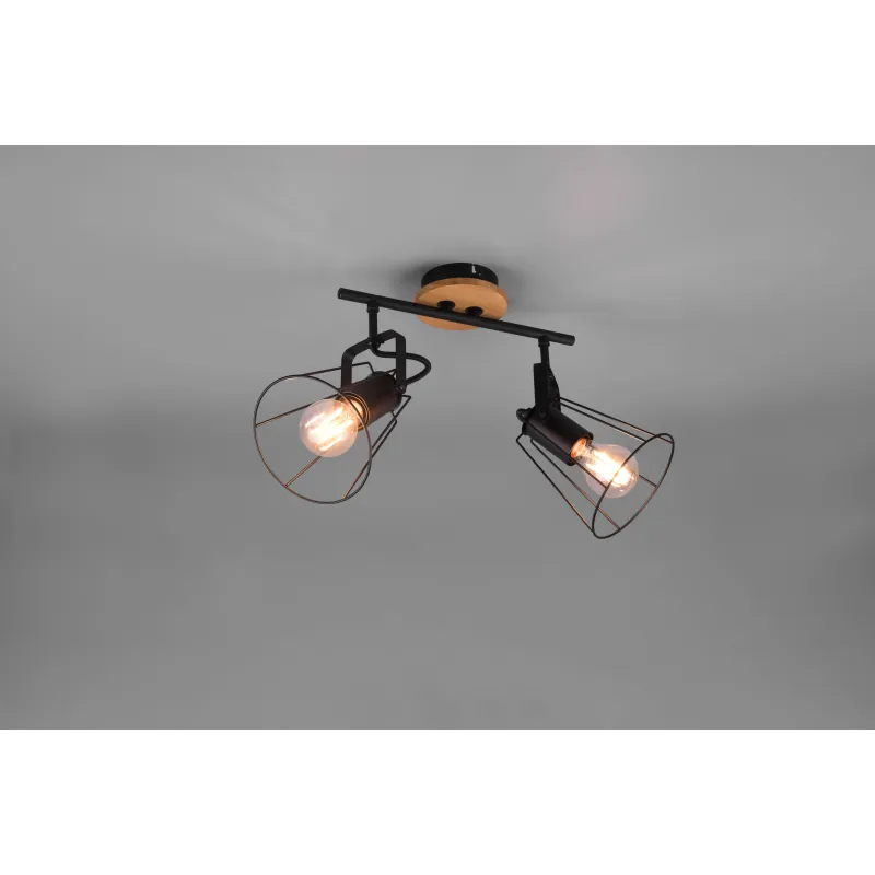Spot Intérieur Métal noir mat 230V.