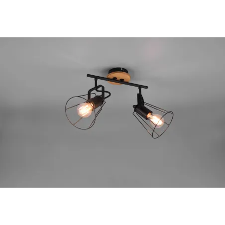 Spot Intérieur Métal noir mat 230V.
