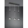 Suspension Intérieur Aluminium antracite 230V. LED 3000K 1050lm.