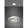 Suspension Intérieur Métal Blanc mat 230V. LED 2300+3000+4000K 7200lm.