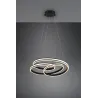 Suspension Intérieur Métal noir mat 230V. LED 2300+3000+4000K 7200lm.