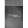 Suspension Intérieur Métal Nickel mat 230V. LED 3000K 4200lm.