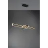 Suspension Intérieur Métal Laiton mat 230V. LED 3000K 4200lm.