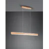 Suspension Intérieur Bois naturel naturel 230V. LED 2700 - 6000K 3200lm.