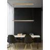 Suspension Intérieur Bois naturel naturel 230V. LED 3000K 3150lm.