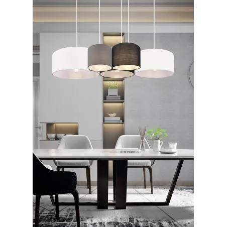 Suspension Intérieur Tissu multicolore 230V.