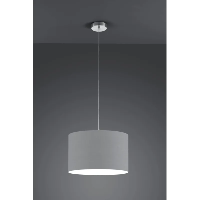 Suspension Intérieur Métal Nickel mat 230V.